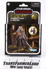 Star Wars Vintage Collection Mandalorian Ahsoka Tano Grogu Wal-Mart Sealed NEW