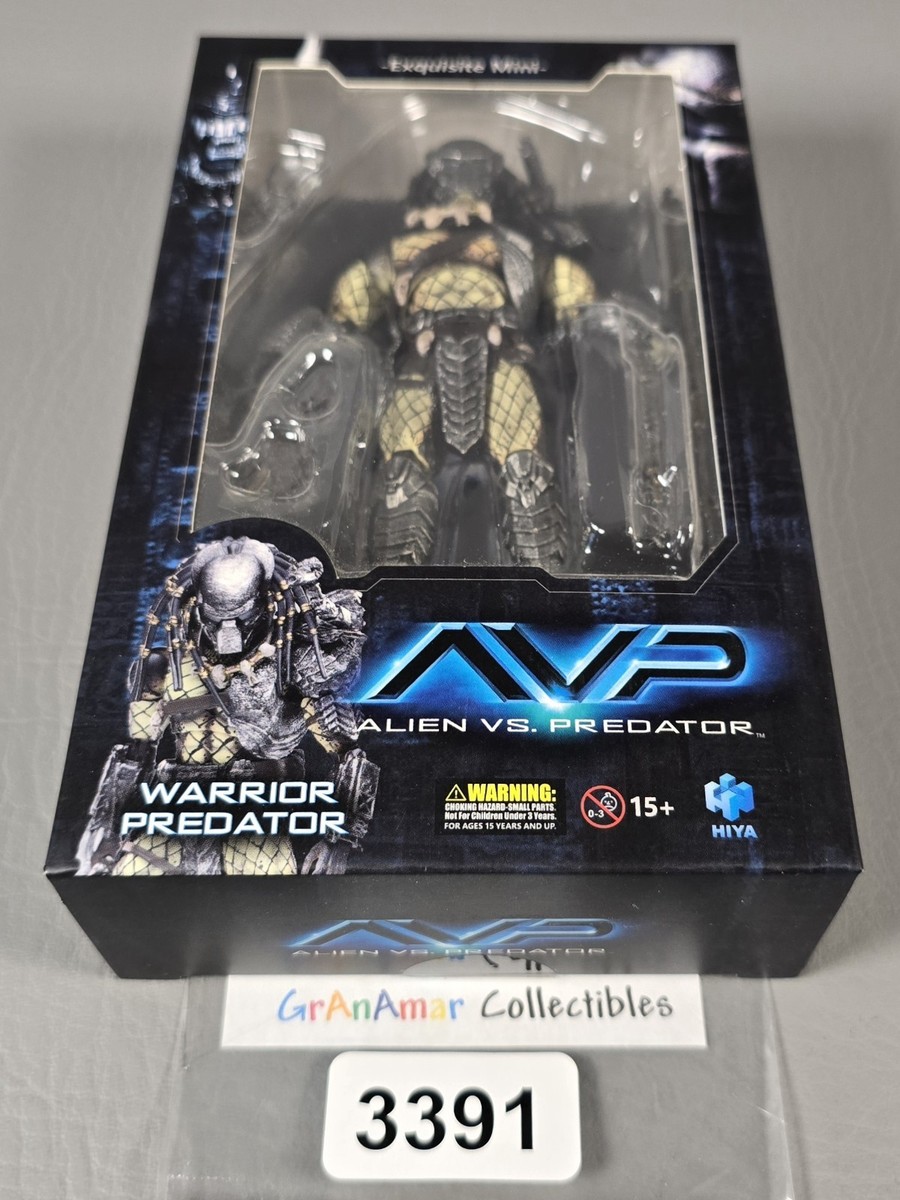 Hiya Toys AvP WARRIOR PREDATOR Alien vs. Predator 1:18 Scale