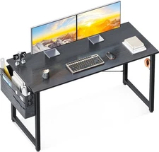 Game Computer Desk 48 Inch Writing Table Modern Work Table with Headphone Hook