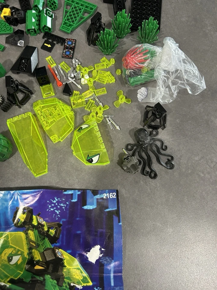 Lego 2162 Aquazone Aquaraiders HYDRO REEF WRECKER Complete w/Instructions No Res - Image 2 of 4