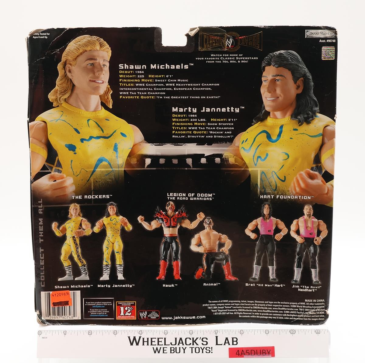 The Rockers Shawn Michaels Marty Jannetty WWE Classic Super Stars