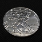 2011 American Silver Eagle 1 Troy Oz. .999 Fine Direct from mint tube with bag — photo 4