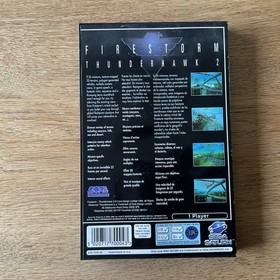 Sega Saturn Firestorm Thunderhawk 2