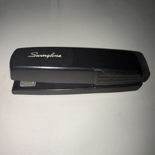 Swingline Desk Stapler Model #545xx Black Lightweight Office