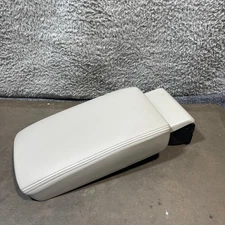 2009-2012 ACURA TSX Front Center Console Sliding Arm Rest Lid Top Gray Leather