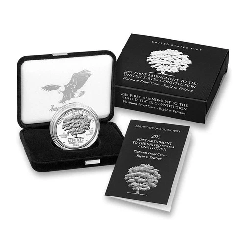2025-W American Platinum Eagle — photo from the most recent tracked eBay sale