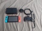 Nintendo Switch Neon Blue/Red - Full Bundle + 128GB SD Card