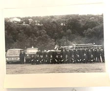 Vintage 1960 Photo Etna Vol. Fire Department Etna Pennsylvania 14 X 11