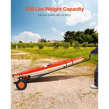 VEVOR Boat Trailer Dolly, 420lbs Load Capacity, Carbon Steel Trailer Mover with