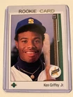 1989 Upper Deck # 1 Ken Griffey Jr. Rookie Card- Perfect- Card- Primo