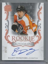Elliot Desnoyers 2023/24 Upper Deck The Cup Gold Autograph Rookie #26/36