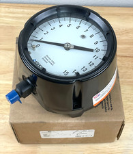 Ashcroft Duragauge 45-1279-AS-02L-15 Pressure Gauge, 4-1/2", 0-15 PSI