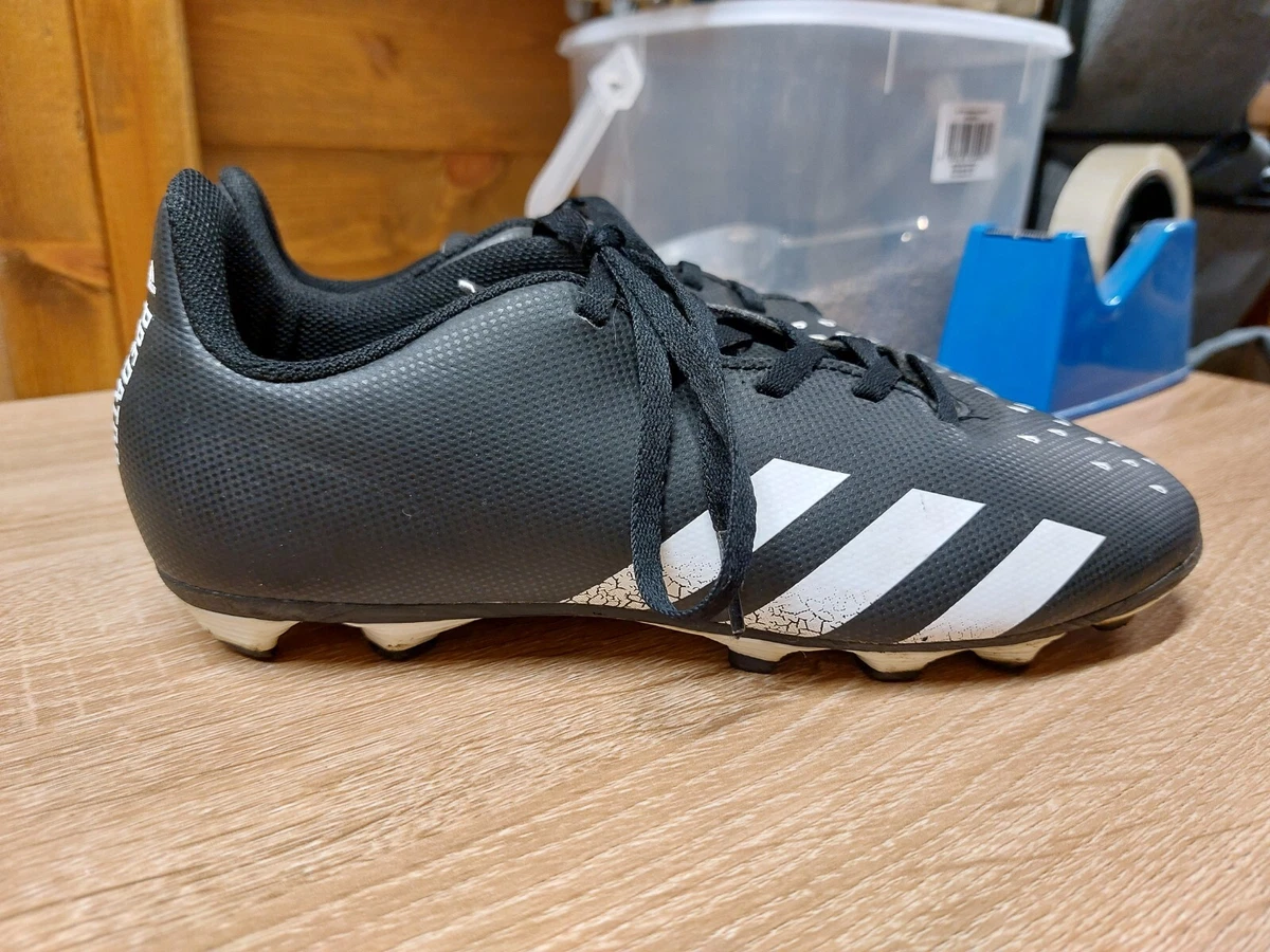 Adidas Predator Football Boots Uk Size 5 Black And White