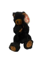 NWT Ty Beanie Babies 1993 Ivan The Black Bear Plush Stuffed Animal Toy 9" 2 Tags
