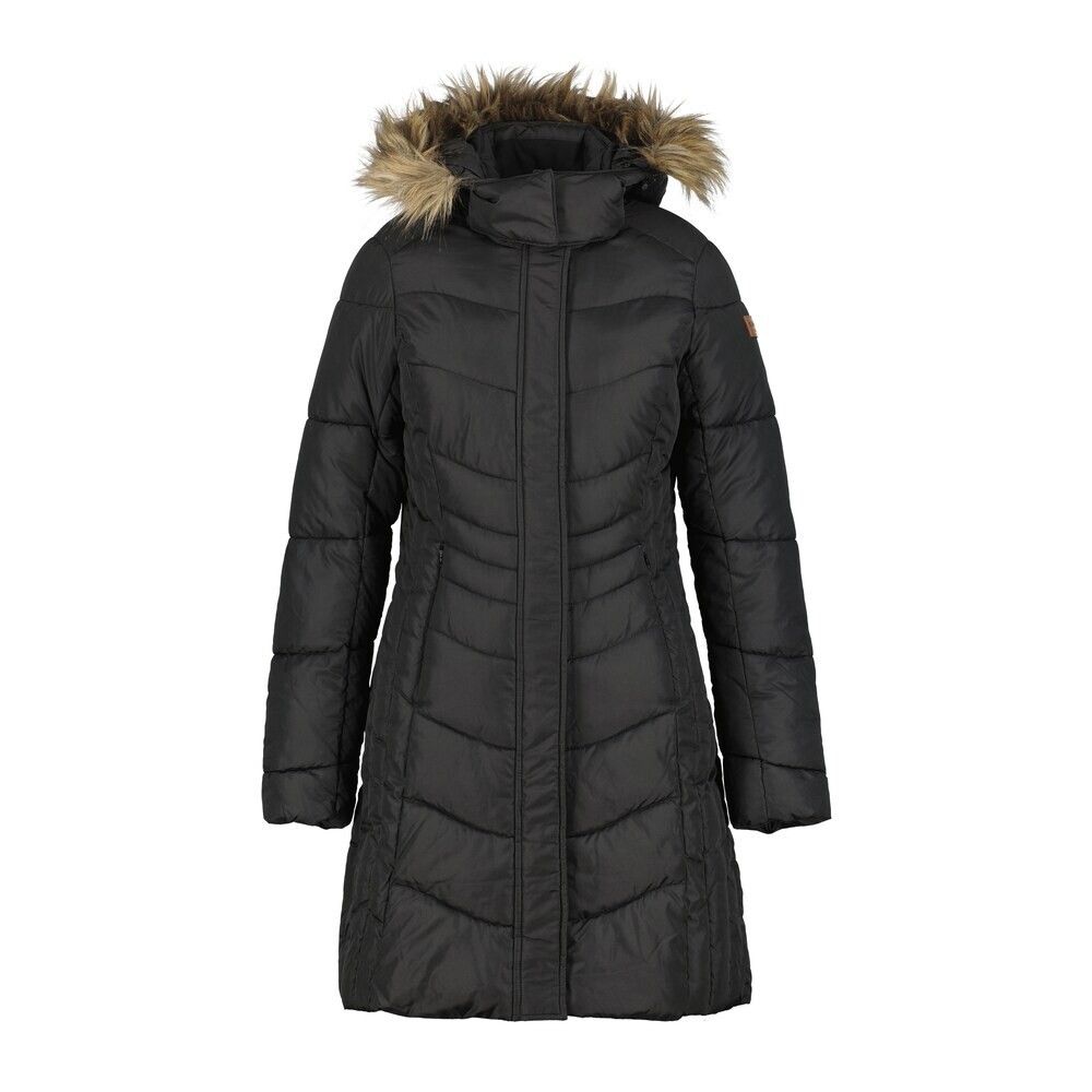 Icepeak PAIVA Schwarz 38 Damen Steppmantel Wintermantel UVP