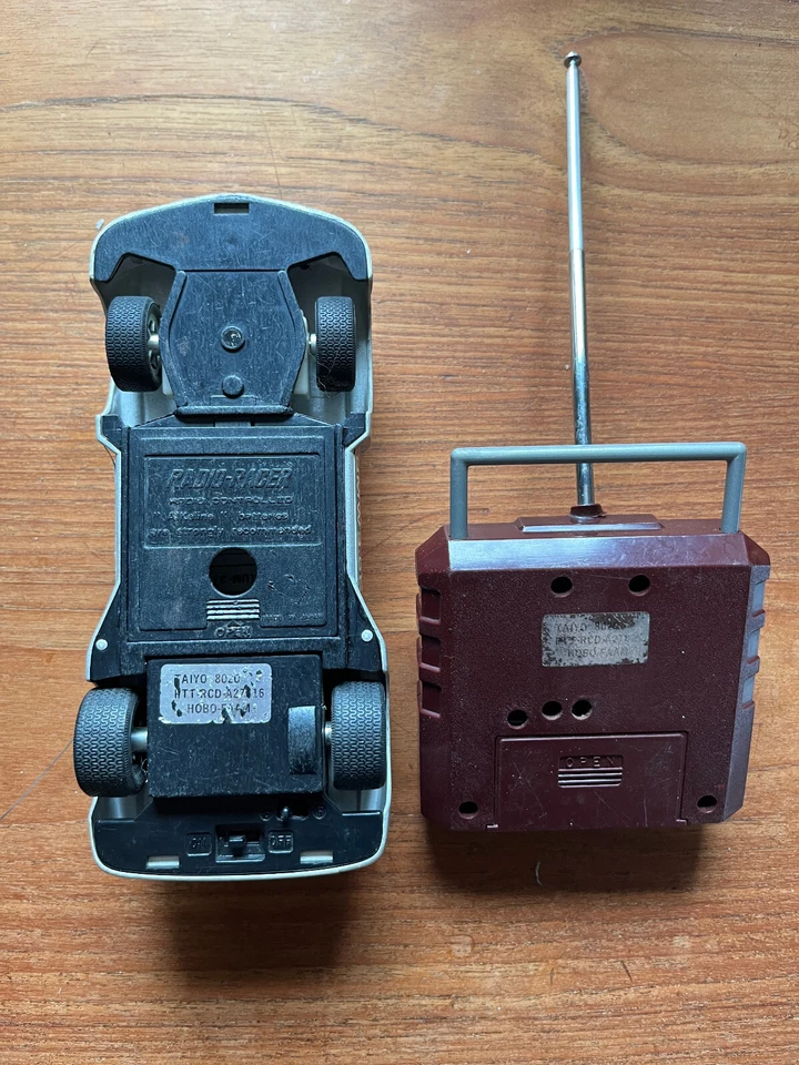 Taiyo Radio Racer BMW 3.5 CSL Remote Controlled Vintage RC Car - Bild 3 von 4