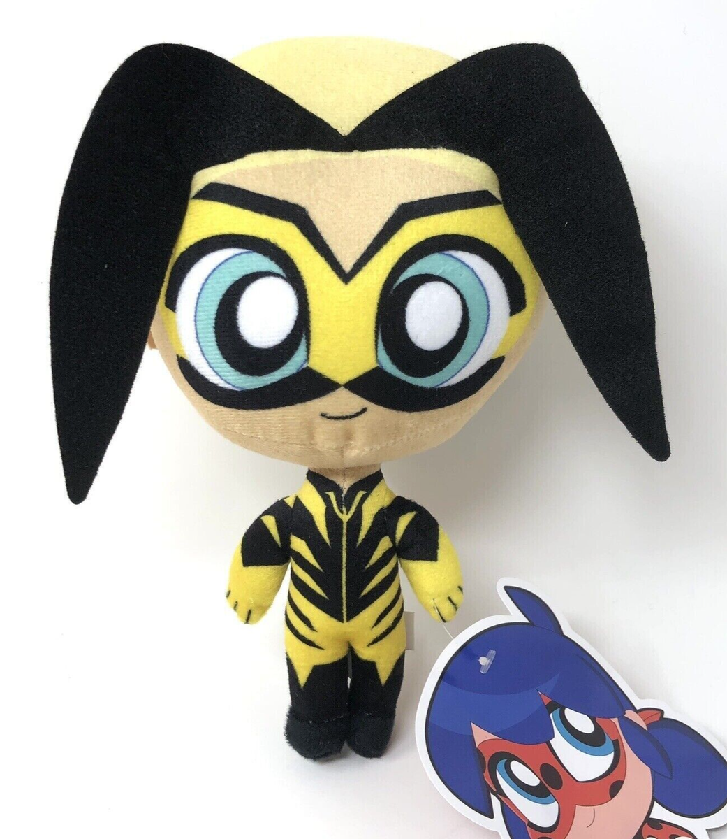 Miraculous Ladybug Zag Chibi Plush Toy 9 inch tall Vesperia Zoe