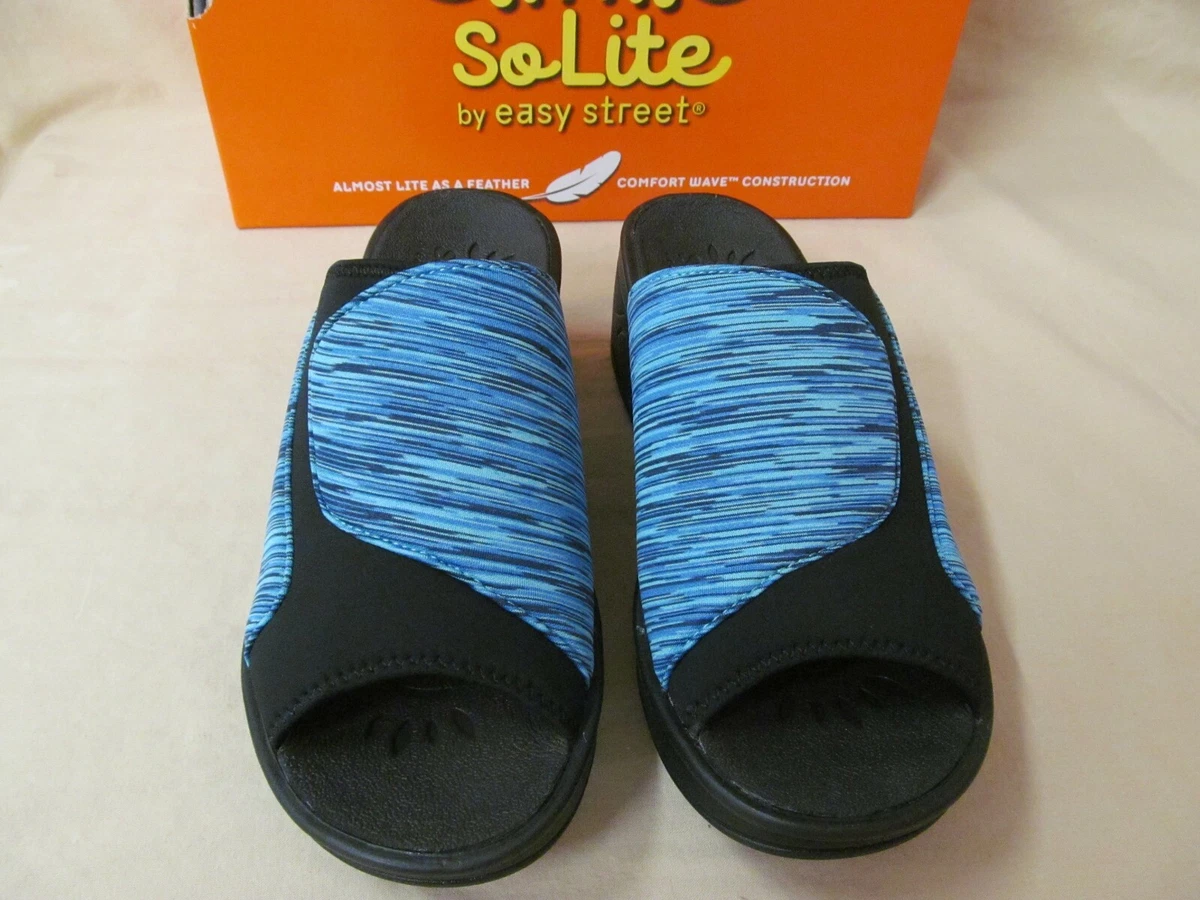 Solite by easy street slide sandals clearance