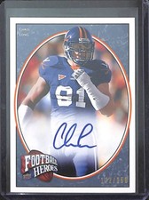 2008 Upper Deck Heroes Rookie Autograph #121 Chris Long No 122 of 250