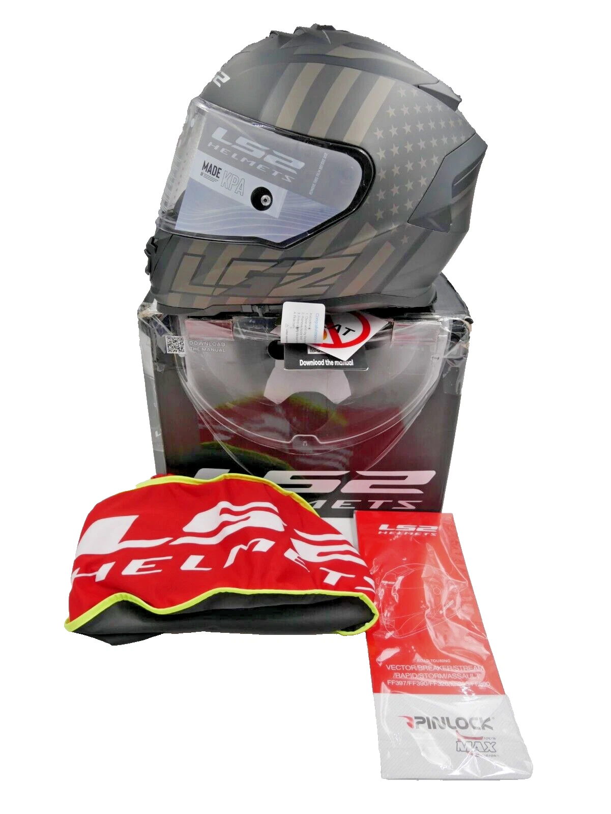 class a motorcycle helmet LS2 Assault Solid Full Face Helmet, Grey / M class design and integrated intercom engineering Classic Motorcycle Half Helmet |