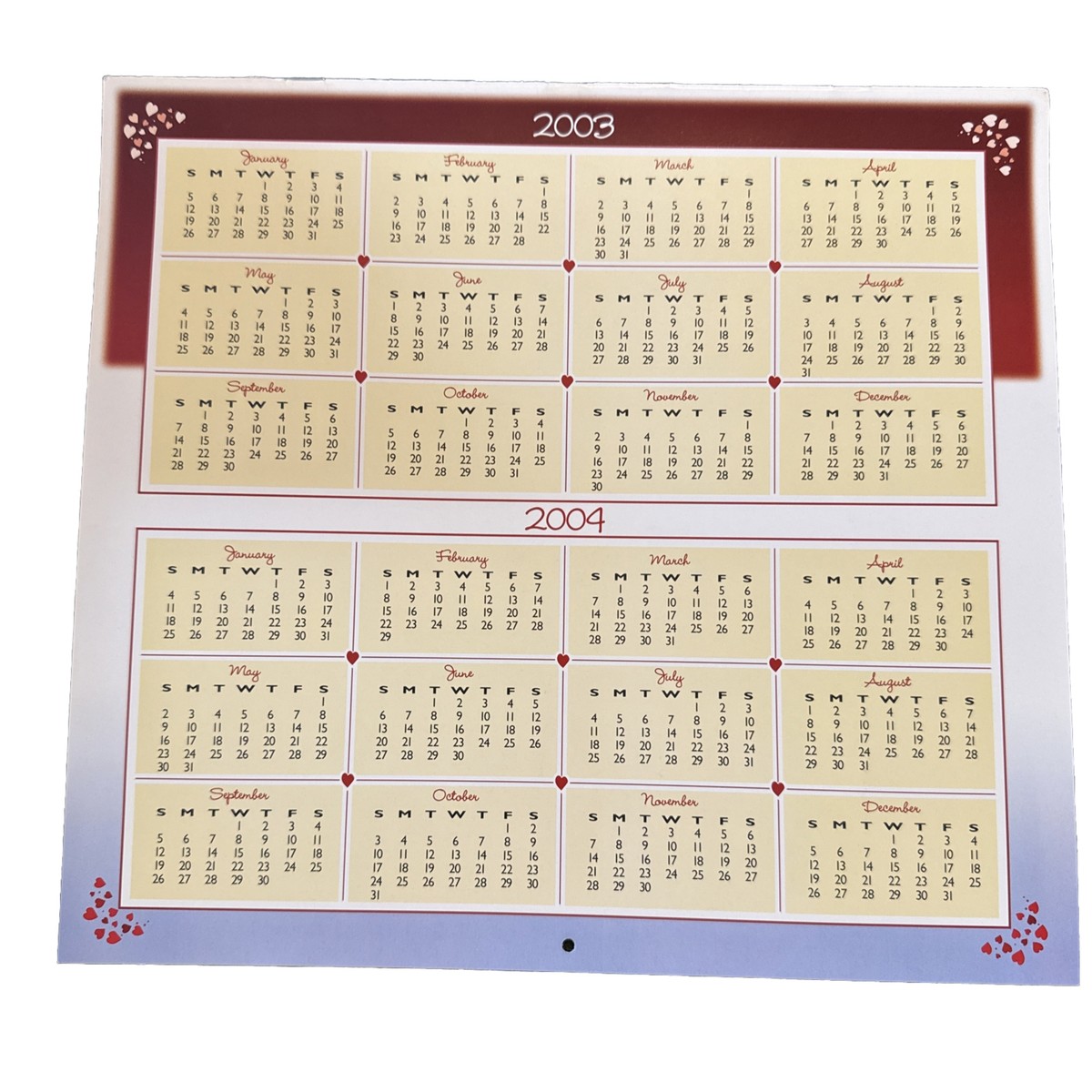 Vintage 2003 Campbell's Kids Calendar - Read Description | eBay