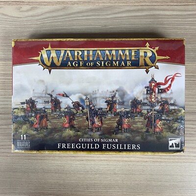 Freeguild Fusiliers Warhammer Age Of Sigmar Aos Cities Of Sigmar Empire Gunners