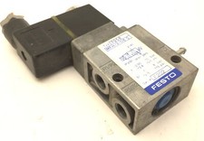 Festo MFH-3-1/8 S Pneumatic Solenoid Valve, 2-Position 3-Way, Ports: G1/8