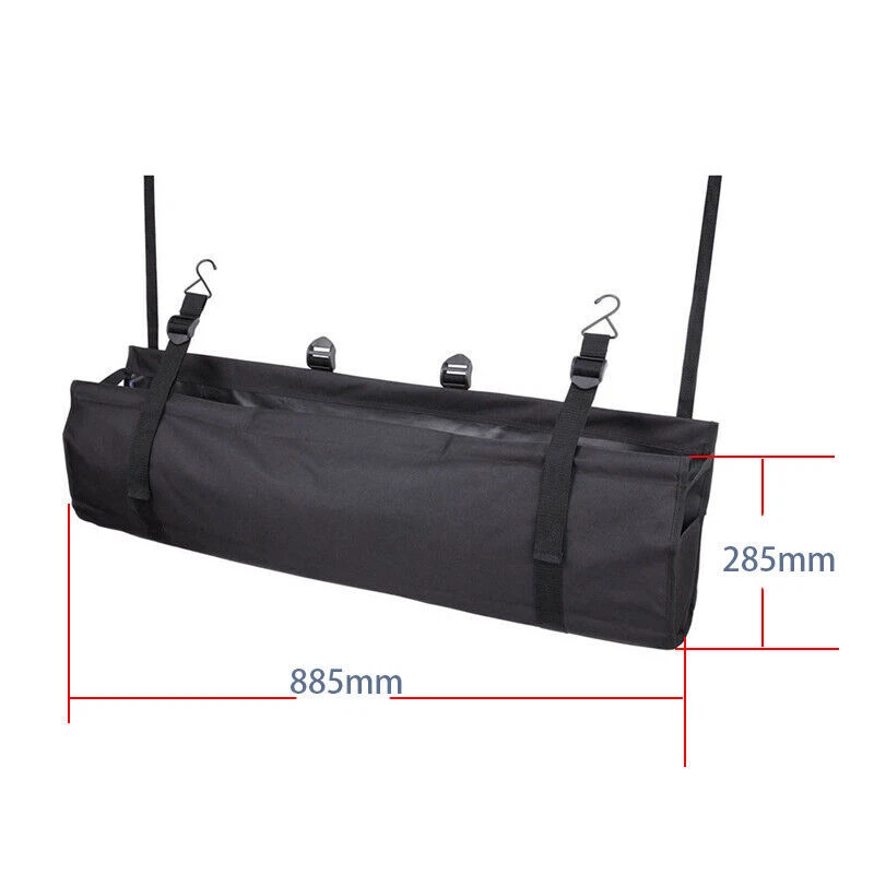 Gran Capacidad Colgante Coche SUV Maletero Bolsa de Almacenamiento Plegable Bicicleta Organizador Equipaje Foto 2 de 4