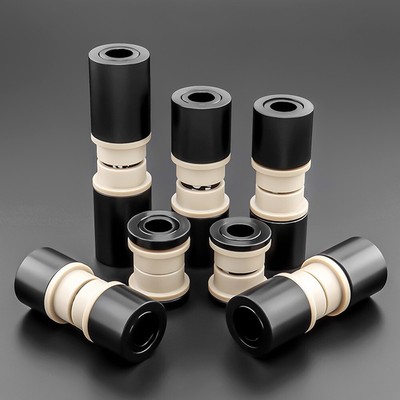 1*MTB DH Bike/Bicycle Rear Shock DU Bushing Kit For Fox-Rockshox 22-68mm