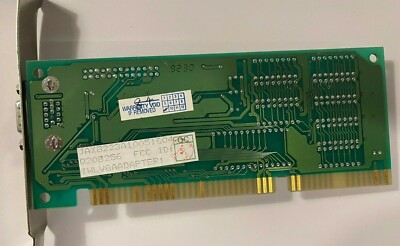 Scheda Video ISA VGA ACUMOS JAX8223A/V1, 16 Bit, Vintage, Per PC Retrò, Stock USA
