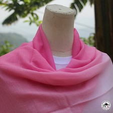 Cashmere Scarf "Sarkuwa" - Handwoven Wrap, Shawl, Ombr  Design, Scarf