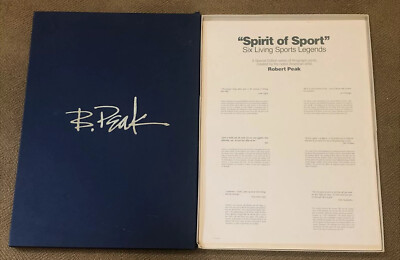 Robert Peak Spirit Of Sport Chamberlain DiMaggio Pele Nicklaus Gifford Prints