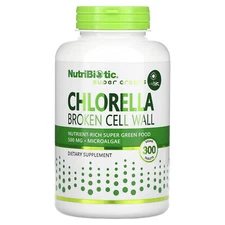 2 X NutriBiotic, Chlorella, 500 mg, 300 Vegan Tablets