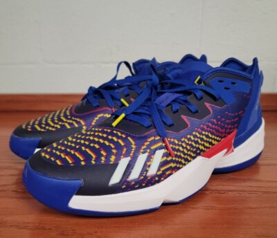 Adidas Donovan Mitchell D.O.N. Issue 4 Kansas Jayhawks Blue 