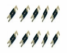 IMC Audio ANL Fuse 125 Amp Car Vehicle Marine Audio Video System Gold 10 Pack