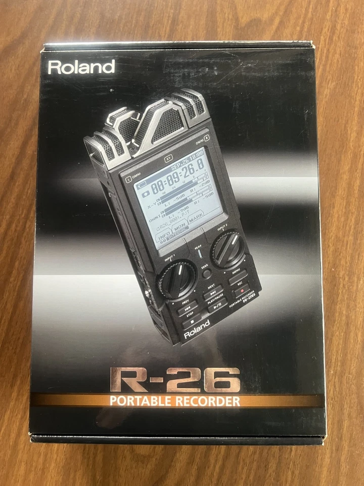 Original BOX & OWNERS MANUAL ONLY for Roland R-26 Portable Recorder NO RECORDER! - Image 4 of 4