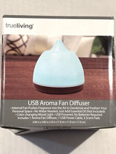 USB Aroma Fan Diffuser USB True Living Includ...