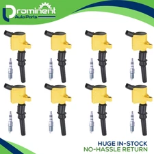 8 Heavy Duty Ignition Coil & NGK Iridium Spark Plug for 99-03 Ford F-150