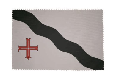 Glasreinigungstuch Brillenputztuch Fahne Flagge Bad Schwartau