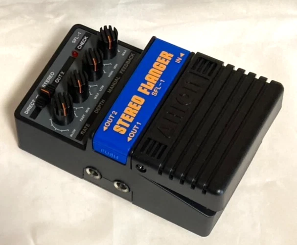 NOS Arion SFL-1 Stereo Flanger Guitar Effects Pedal From Japan Free Shipping — 第 4/4 张图片