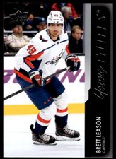 2021-22 UPPER DECK YOUNG GUNS Brett Leason Rookie Washington Capitals #703