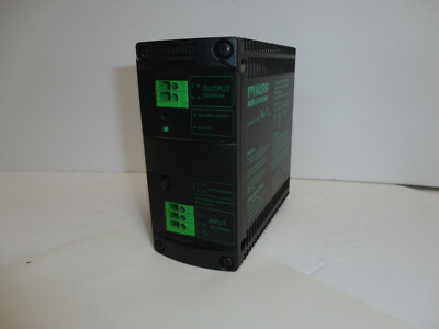 Murr DIN Rail Power Supply, MCS5-115/24 100-120VAC INPUT, OUTPUT 24VDC 5A 