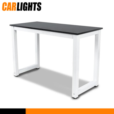Laptop Workstation 55.11''Wood Computer Table Home Study Desk Office Furniture PC