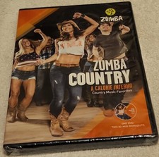 Zumba Country A Calorie Inferno DVD new