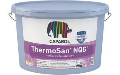 2 x Caparol ThermoSan NQG³  12,5L  Hybrid-Fassadenfarbe weiss