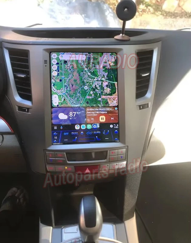 9.7" For 2009-2014 Subaru Outback Legacy Android 14 Carplay Car Stereo Radio GPS Foto 3 de 4