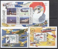 Ghana - Mail 1999 Yvert 2348/2351+H.363/4 ** Mnh Airplanes
