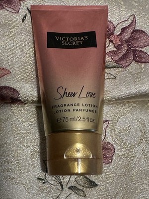 Victoria's Secret Sheer Love Hydrating Lotion White Cotton Pink Lily 2.5 fl oz
