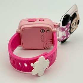 Girl's DISNEY Junior VTech Minnie Mouse Flip Top Digital Learning Game Watch