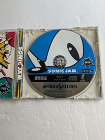 Sonic Jam Sega Saturn SS 3D Platformer Japan Game Japanese Version Used Tested